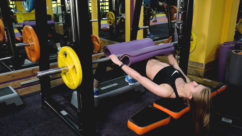 Hip Bridge Leg workouts for women